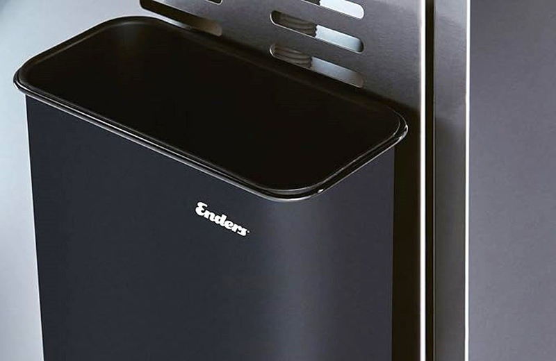 Enders® grill mags: waste container magnetic holder for 
bbq utensils, 29x14,5x26,5 
cm, black, , medium image number null