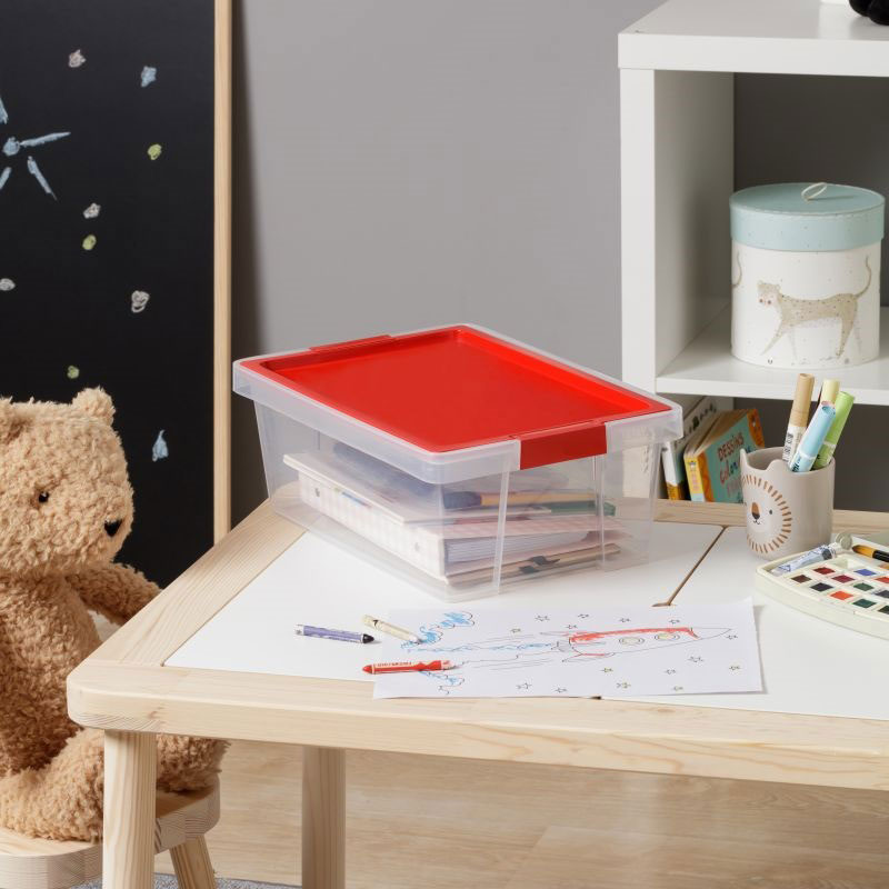 Tatay storage box 7l red, , medium image number null