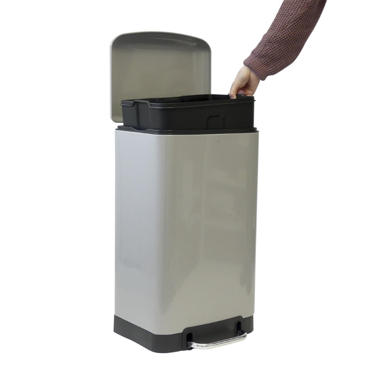 Ankor athina kitchen pedal bin 30L - grey image number null