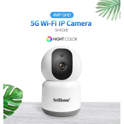Srihome sh038 wireless ip camera 1440p color night vision