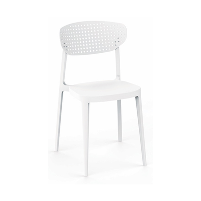 Aire chair without hands plastic white, White, medium