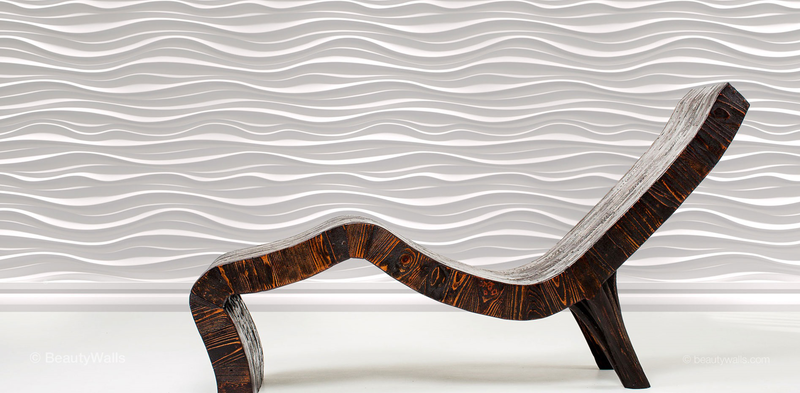 Beautywall γυψινα 3d πανελ τοιχου breeze 60x60cm 4pcs, , medium-null