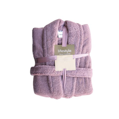 Bathrobe dusty pink medium, , medium