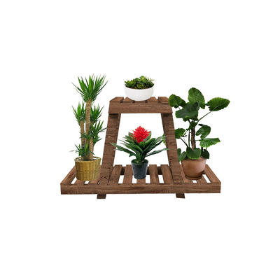 Tisa plant shelf-stand 75x25x49cm wooden, , medium