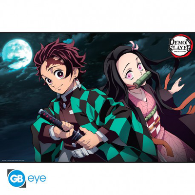 Abysse demon slayer poster tanjiro and nezuko, , medium