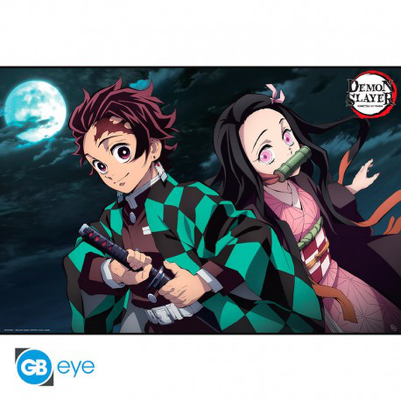 Product image: Abysse demon slayer poster tanjiro and nezuko, , medium-null