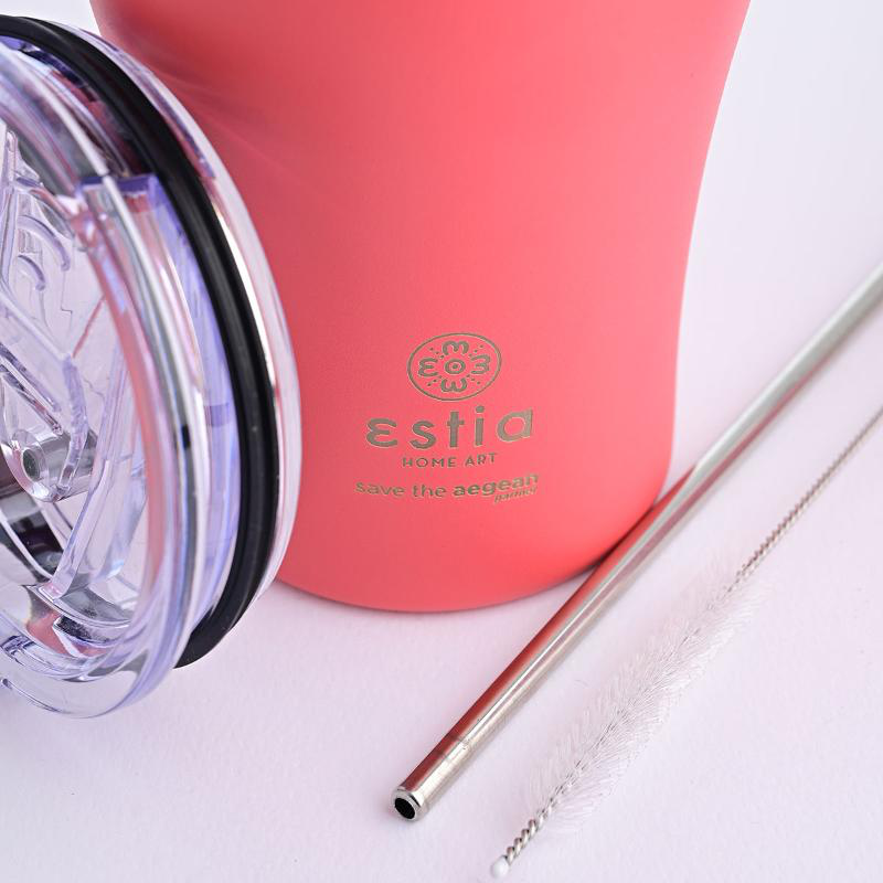 Product image: Estia 01-12199 coral travel aegean cup 350ml, , medium-null