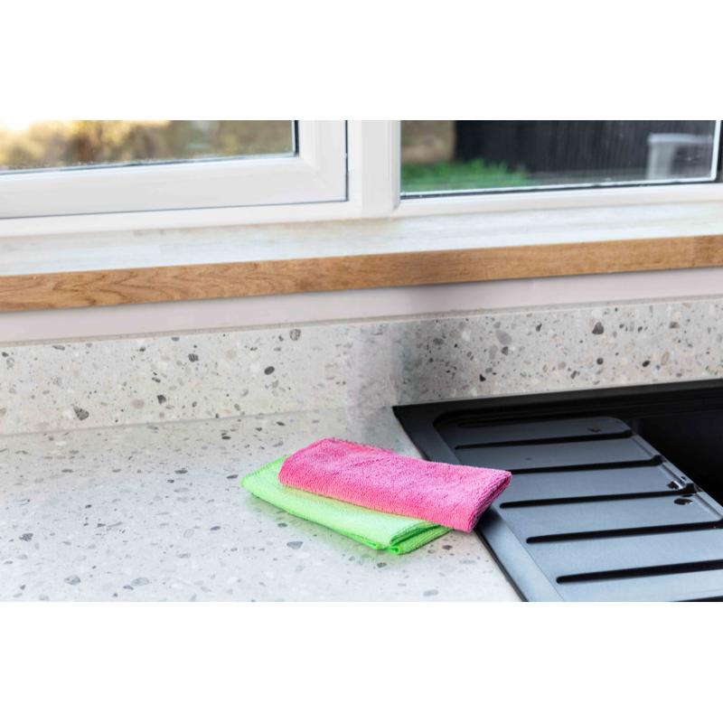 Superklin microfiber kitchen and bathroom twin pack, , medium image number null