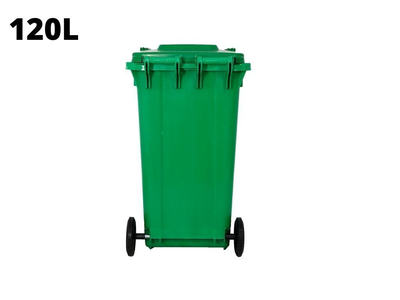 Μεγάλος πλαστικός κάδος απορριμμάτων 120l, , medium