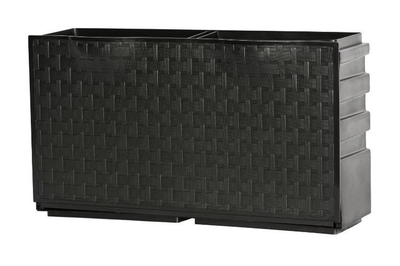 Double shoe cabinet - grey