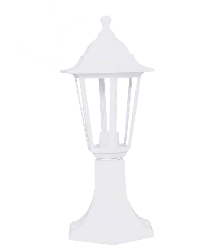 Sunlight hexagonal lantern post light 1xe27 ip44, , medium-null