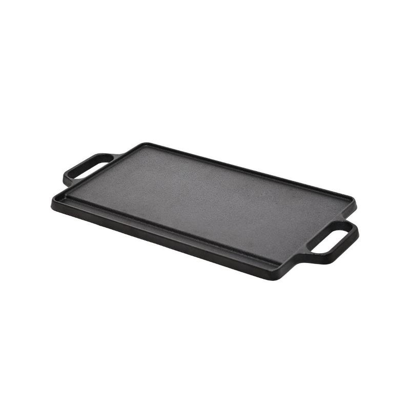 Estia grill plate iron cast iron reversible 24x47cm, , medium-null