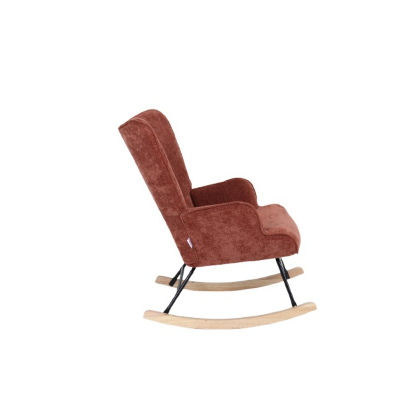 Nataly rocking chair - brown, , medium-null