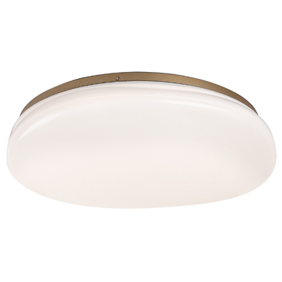 Caliope led bathroom wall light 24w 41x39.5cm gold, , medium