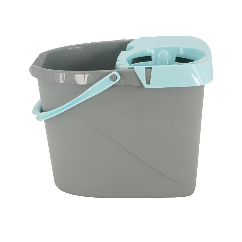 Mop bucket oval 14l - grey, , medium-null
