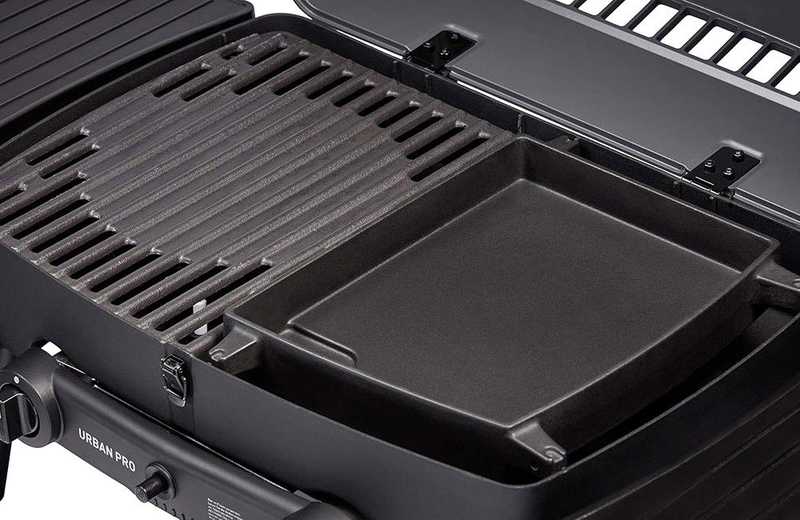 Enders® reversible cast iron grill plate 1/2 for urban and exploree series, , medium image number null