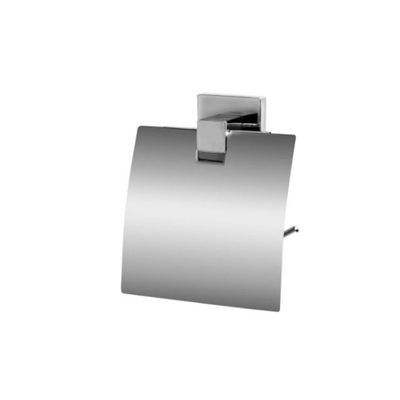 Toilet roll holder arctic cover metal silver, , medium