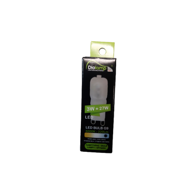 Lamp  led g9 plastic 3w 6000k