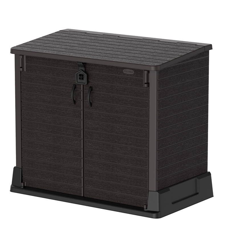 Durmax storage box plastic 850l brown-null