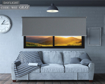 Roller blind daylight gray  150x160cm
