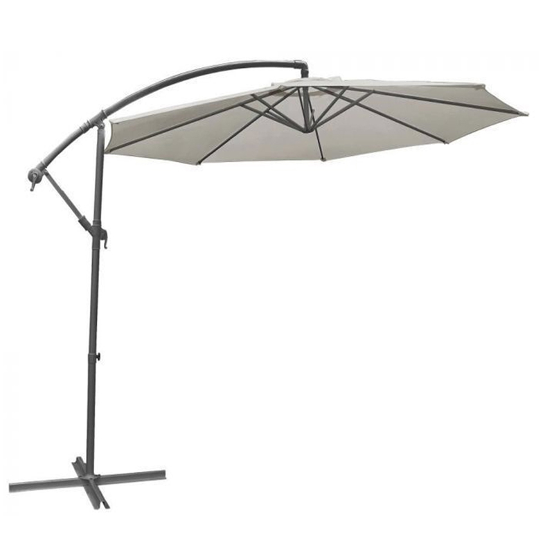 L.h garden hanging umbrella φ3m taupe image number null