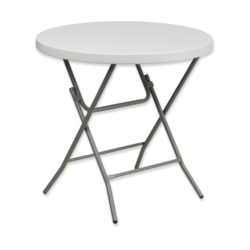Product image: Plastic folding table pp round 80x73cm, , medium-null
