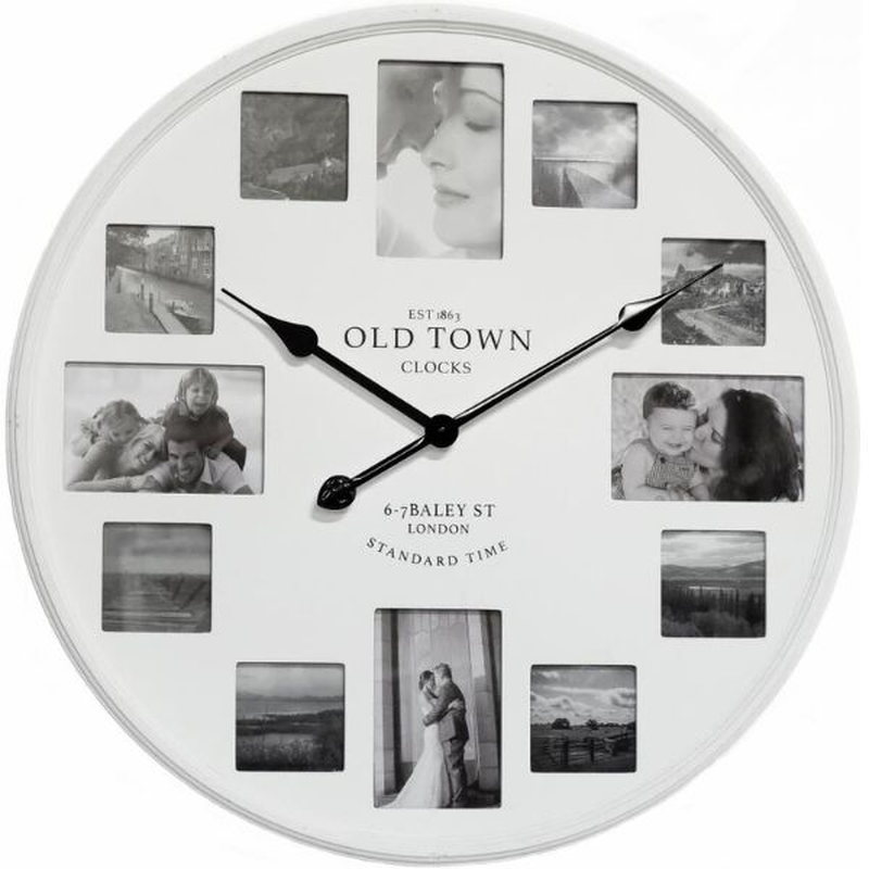 Technoline photos design wall clock
metal frame with mdf, , medium-null
