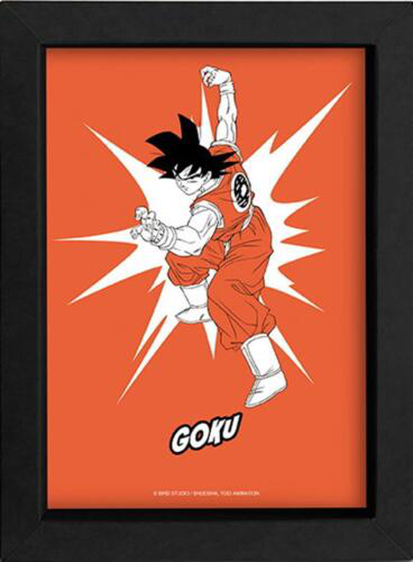 Product image: Abysse dragonball goku frame kraft 15 x 20 cm, , medium-null