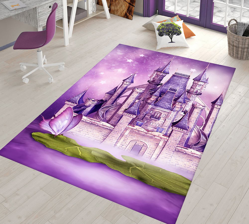 Micro polyester fabric, thickness 11 mm non slip faux leather underside, 100x150 cm, , medium-null