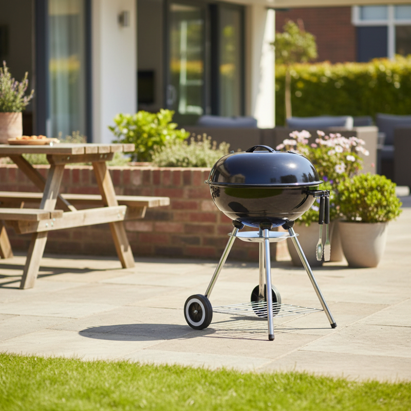 Terra charcoal bbq 44cm - black, , medium-null