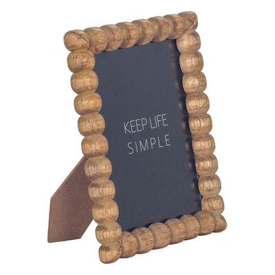 Mango wood photo frame 16x21cm, , medium