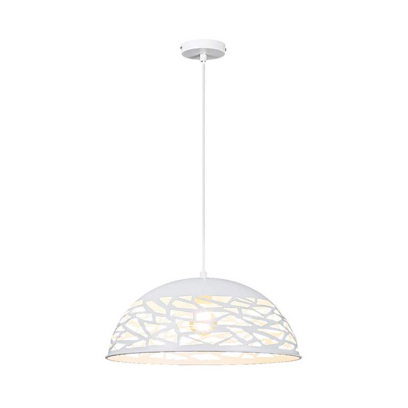 Norena pendant lighting metal single light black-null