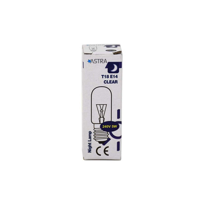 Lamp panagias  astra 5w e14, Διαφανo, medium