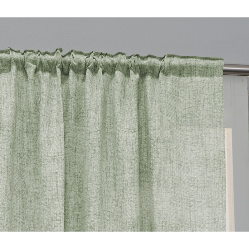 Product image: Easyhome curtain gaida 140x270cm - green, , medium-null