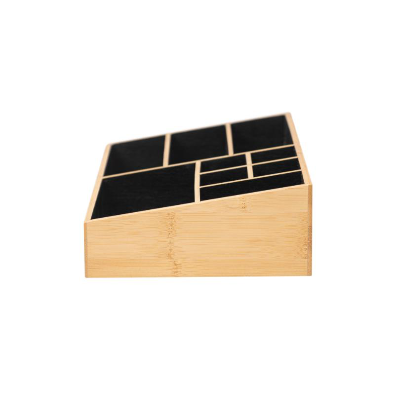 Estia bamboo essentials cosmetic organizer, , medium image number null