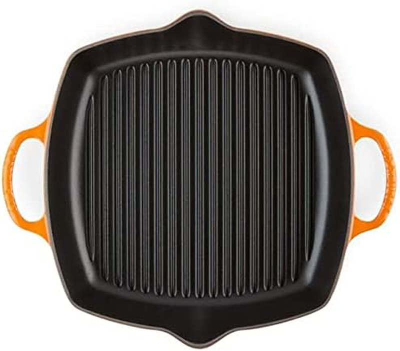 Le creuset-volcanic cast iron deep square grill 30cm, , medium-null