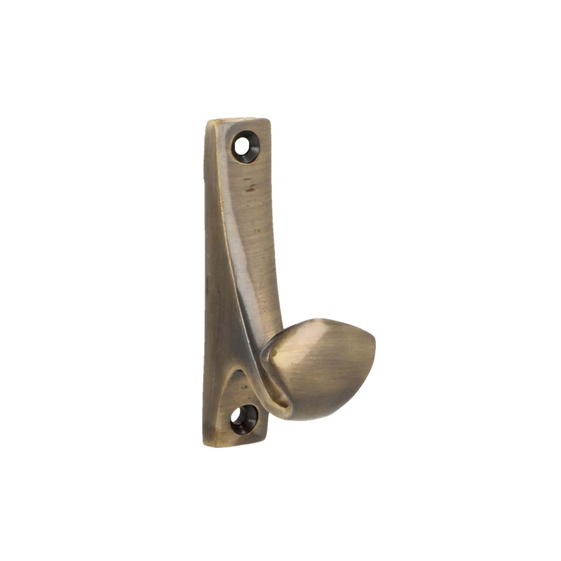Door hangers for clothes and hats mod. 50 70mm polished bronze image number null
