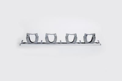 Aluminium mop holder with 4 holders, , medium