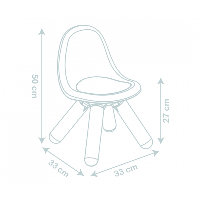 Litlle smoby chair blue, , medium-null