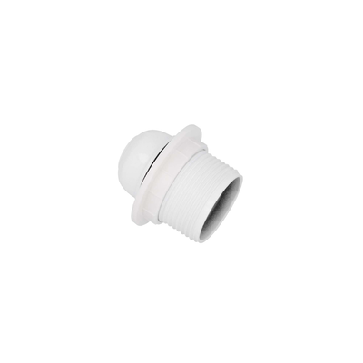 Ntoui 3902 e27 thermoplastic with white ring, White, medium