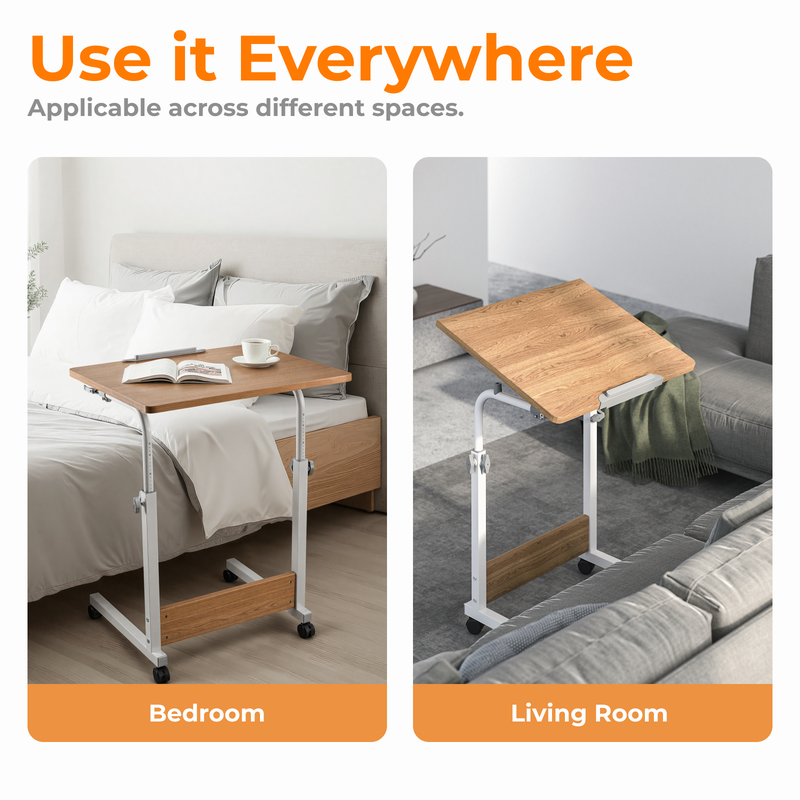 Lumivida computer tray desk mobile height adjustable 50x60cm fws10-3, , medium-null