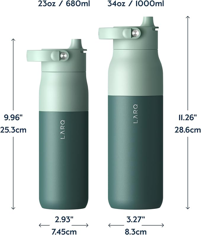 Larq bottle swig top eucalyptus green 1l / 34oz, , medium-null