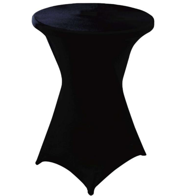 Bar table cover 80x110cm -  black, , medium-null