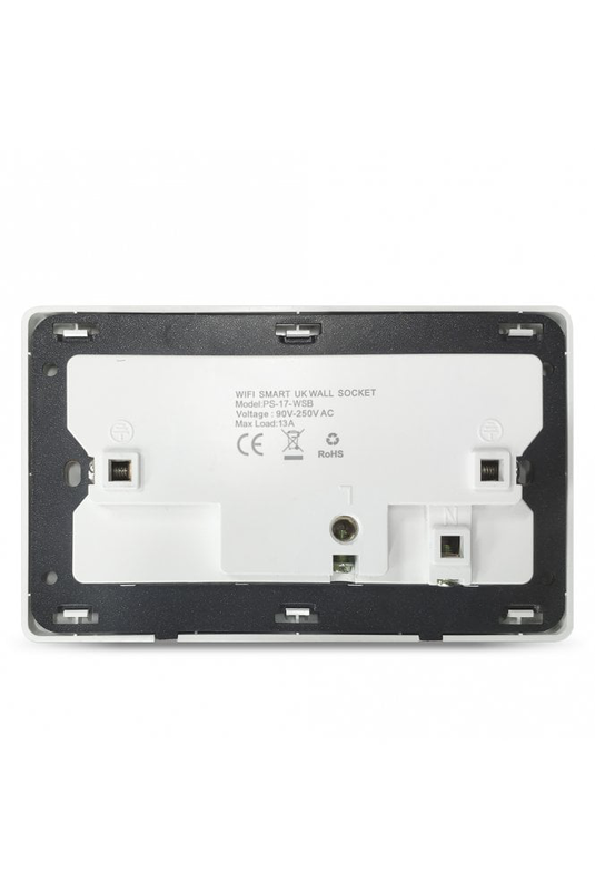 Product image: Woox r4053 Wi-Fi smart wall socket 2xuk outlet & 1xUSB 5v/2.4a, , medium-null