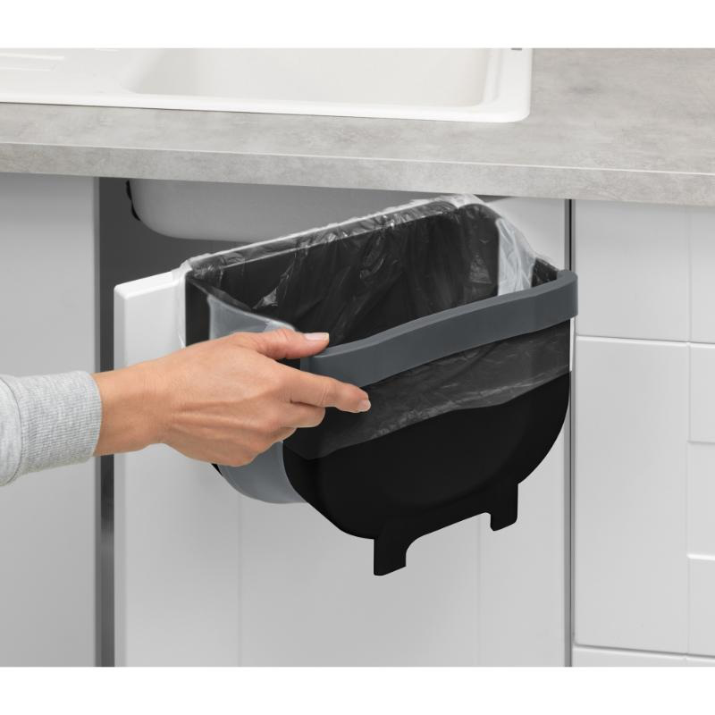 Wenko bbq  bin foldable 5l - black, , medium image number null