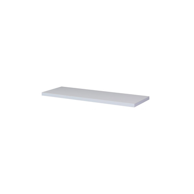 Deco ssytem wall shelf 80x18cm 18mm white, White, medium