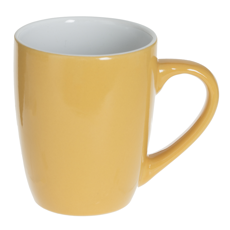 Mug with filter and lid 32cl yellow, , medium-null