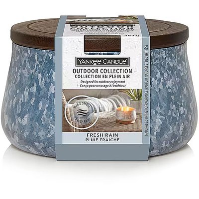 Yankee 1685991e outdoor candle fresh rain 283gr, , medium