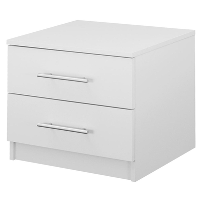 Chelsea bed drawers 2 drawers white 48x40,5x41,5cm, , medium
