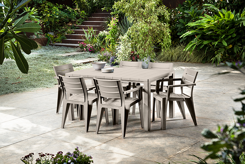 Keter julie table cappuccino, , medium image number null